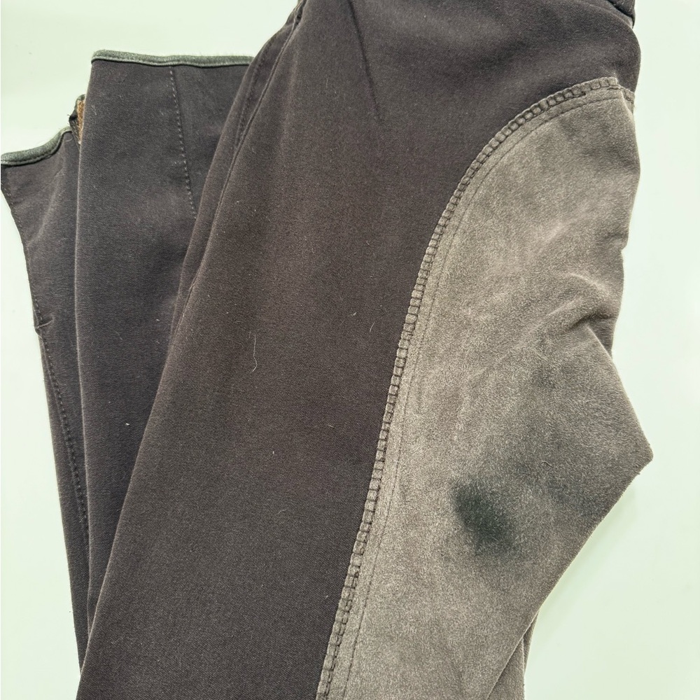 Full seat breeches: plum (but looks brownish) Pants